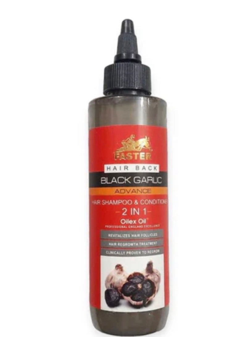 Black Garlic Advance 2 In 1 Hair Shampoo & Conditioner 200ml